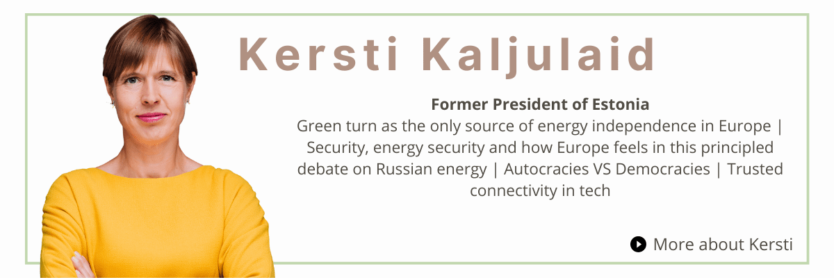 Kersti Kaljulaid MySpeaker