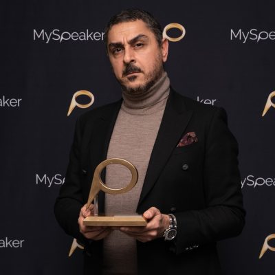 Arman Alizad MySpeaker Of The Year 2022 voittaja