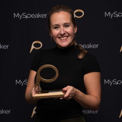 Camilla Tuominen MySpeaker Of The Year 2022 Voittaja