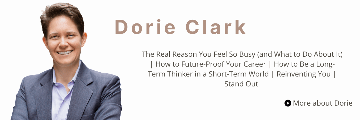 Dorie Clark banner