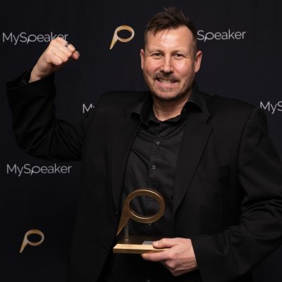 Harri Gustafsberg MySpeaker Of The Year 2022 Voittaja