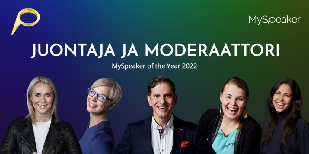 MySpeaker of the Year | Juontaja ja moderaattori