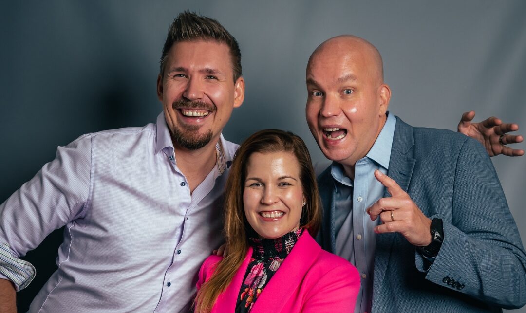 Leijonat Lavalla: Jenni Kynnös – Kim Väisänen – Elias Aalto