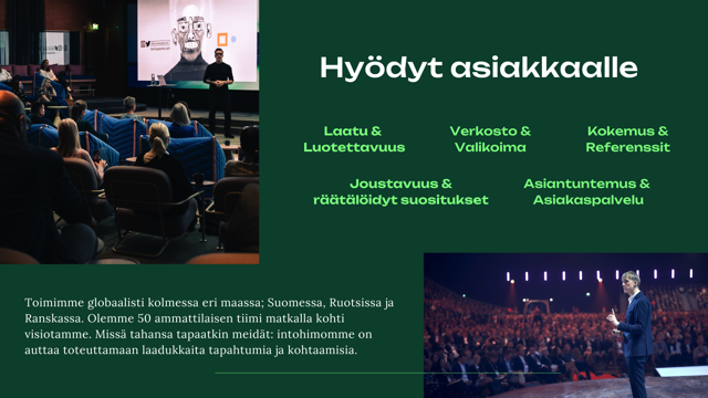 Puhujan varaaminen