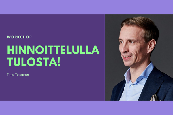 Timo Toivanen: Hinnoittelulla tulosta!