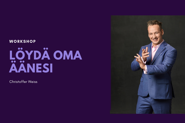 Christoffer Weiss löydä oma äänesi