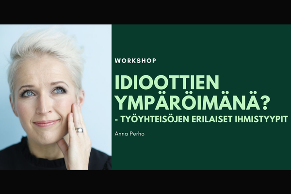 Anna Perho Idioottien ympäröimänä